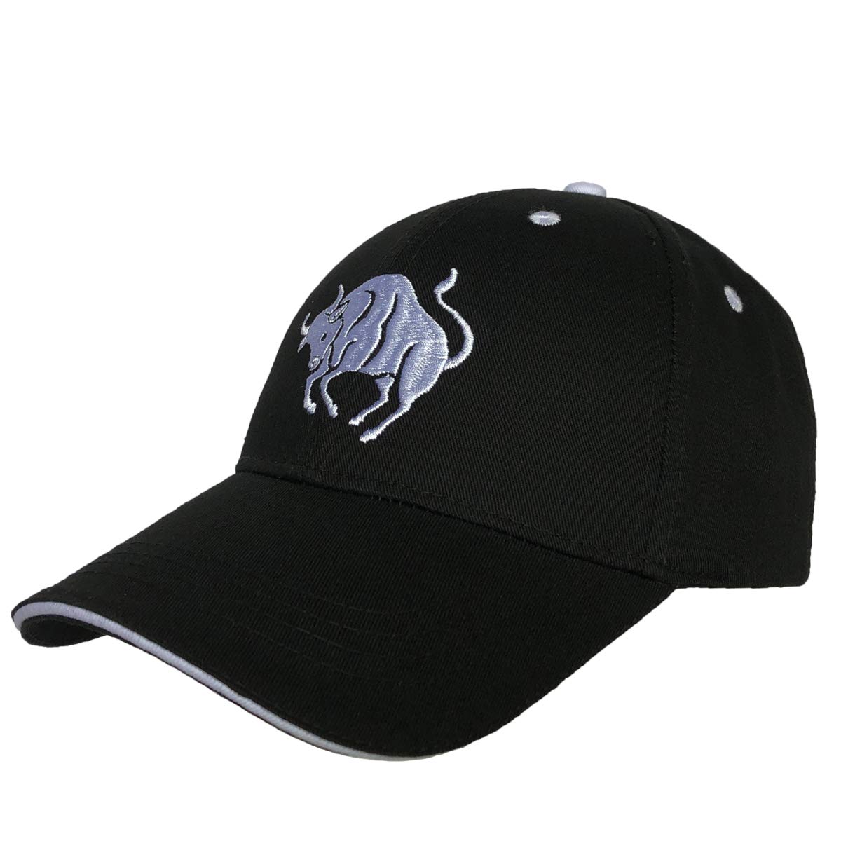 Telea 100% Cotton Baseball Cap Zodiac Embroidery One Size Fits All for Men and Women