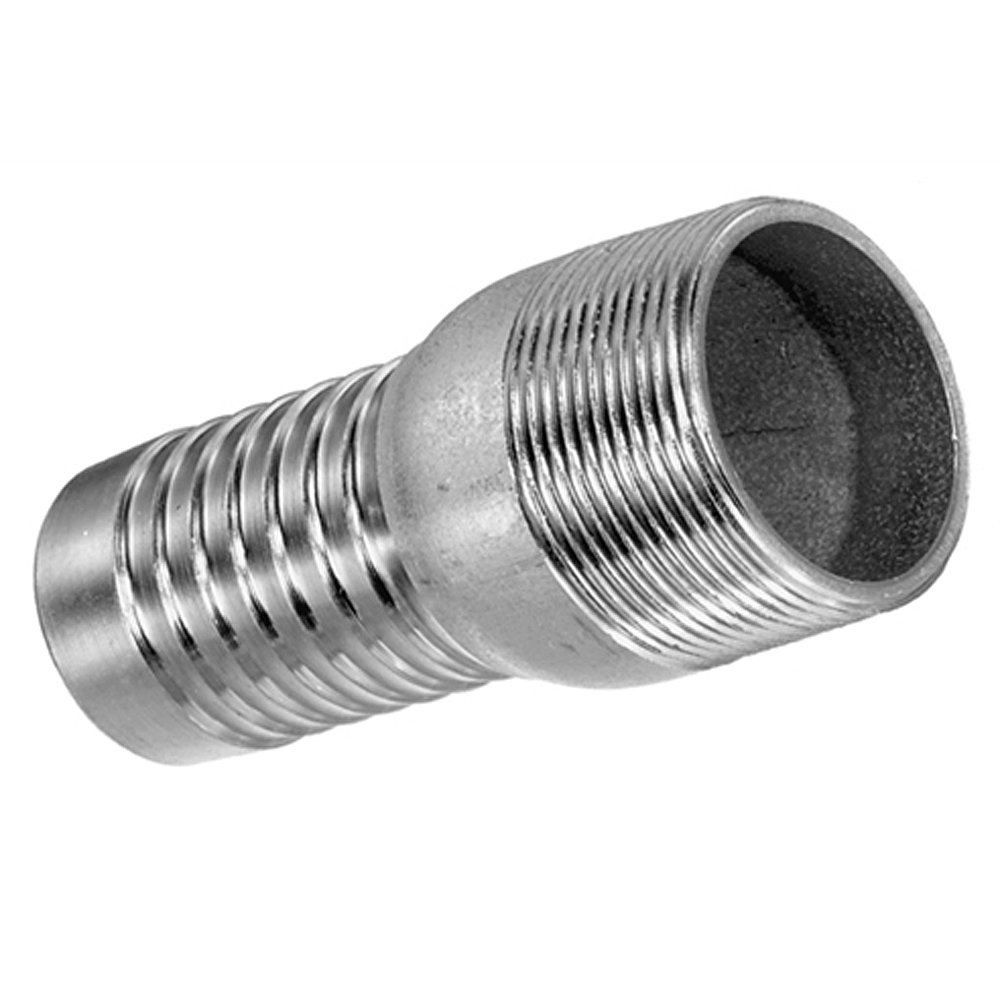 Steel Combination Hose Nipple with NPT Thread for Suction and Lay Flat hoses (2" Dia.) - SF-CNT-200-SP