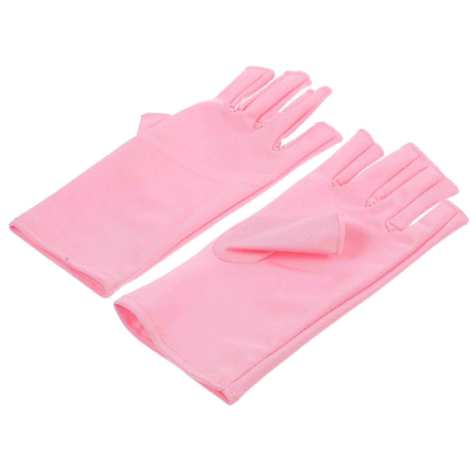 Healeved 5pares Guantes De Protección Uv Para Manicura Guantes Anti-uv Para Gel Accesorios De Arte De Uñas Protección Solar Para Manos Al Aire