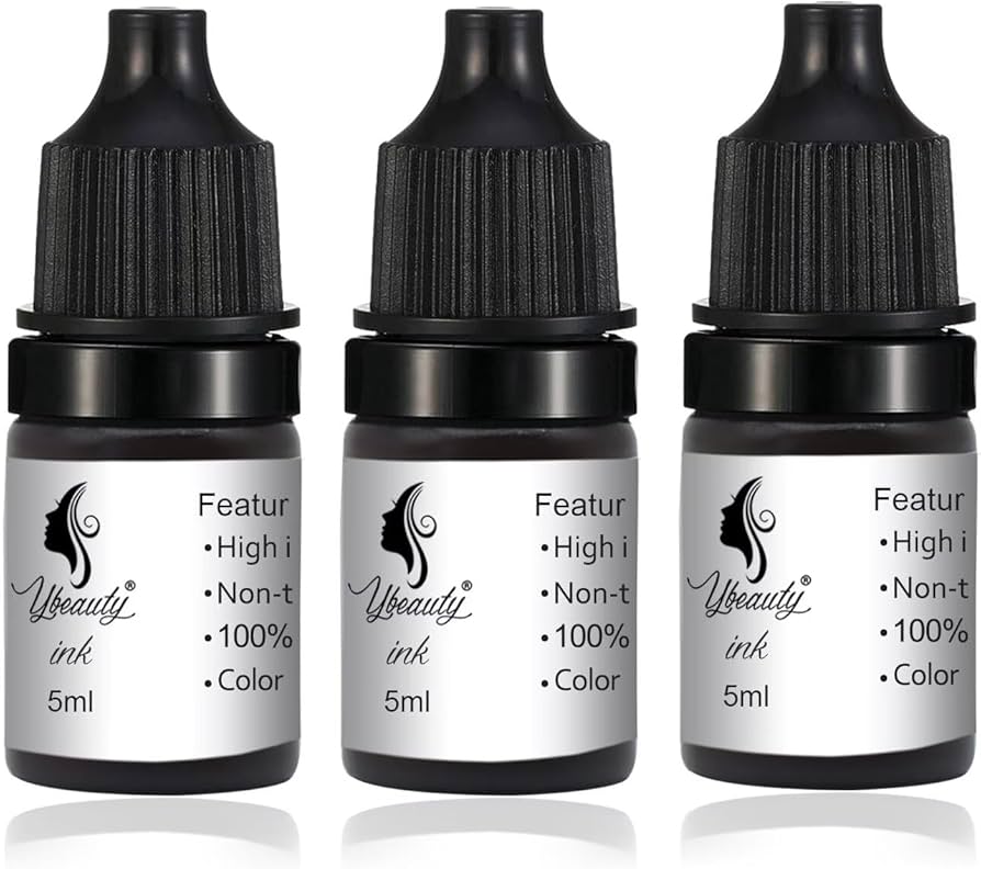 Amazon | 3個入り アートメイクインク -アートメイク顔料 - 眉毛用 Amazon | 3個入り アートメイクインク -アートメイク顔料 - 眉毛用