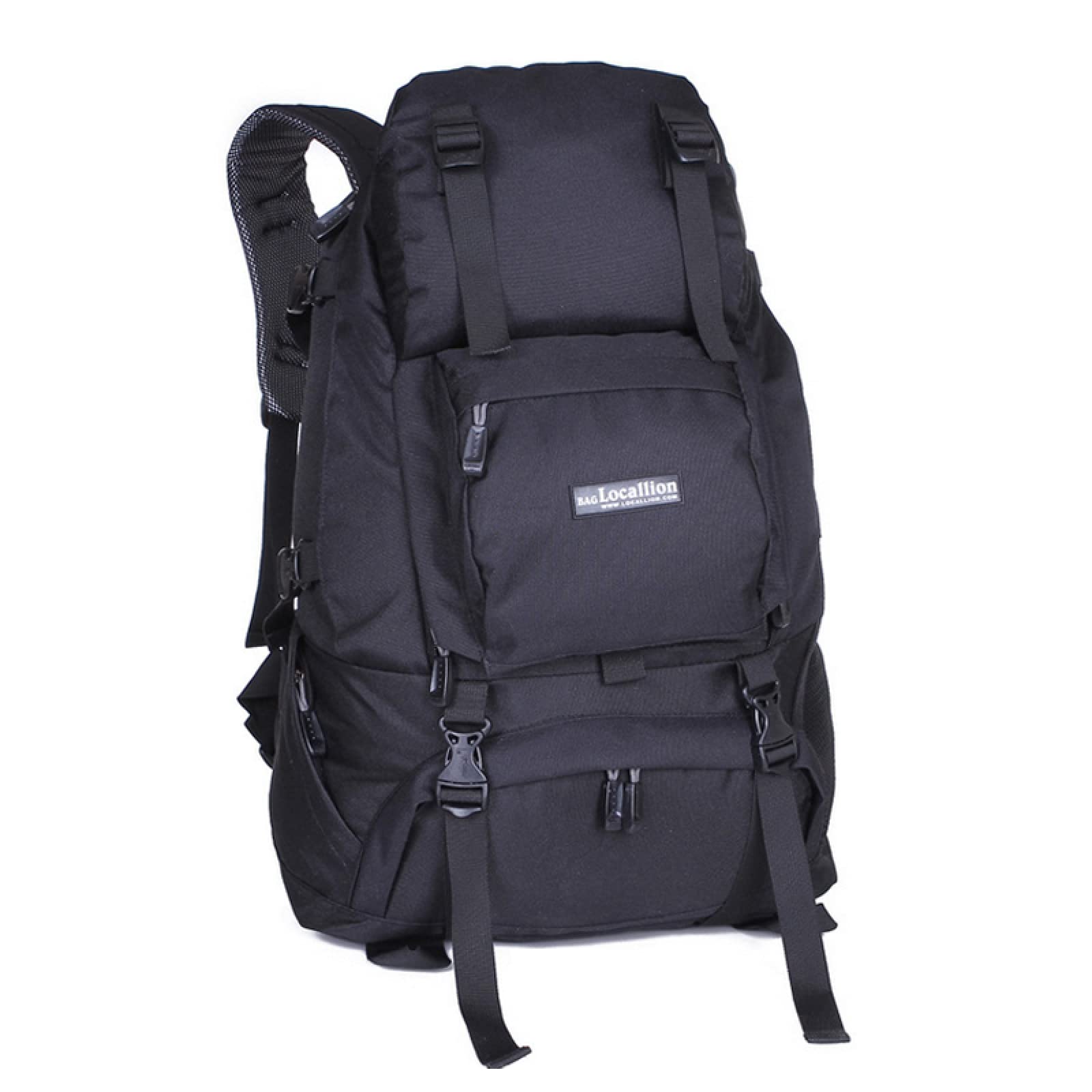 Outdoor-Kletterpaket 50L wasserdichter Nylon-Rucksack Camping-Rucksack Tactical Multifunktions Männer und Frauen Reisesporttasche