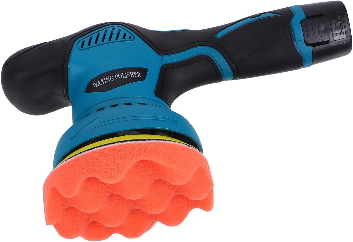 Homoyoyo Cordless Car Buffer Polisher Handheld Electric Wax Polishing Machine with Adjustable Speed for Vehicle Detailing Battery Powered Eccentric Car Polisher for Shine and Smooth Finish