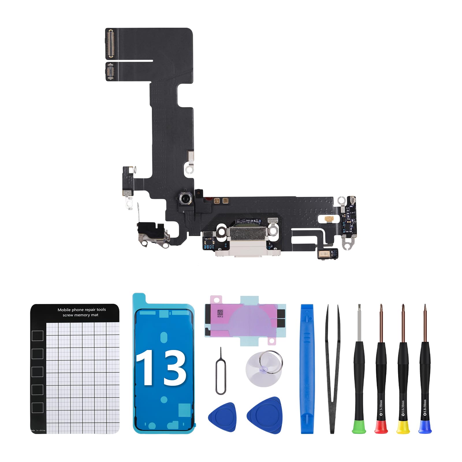 Amazon.com: CYKJGS for iPhone 13 Charging Port Replacement OEM