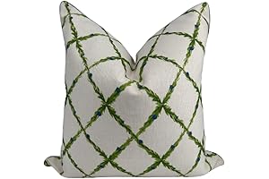 Lattice Pillow Cover Grandmillennial Pillow 20" x 20" Pillow Cover Grandmillennial Home...