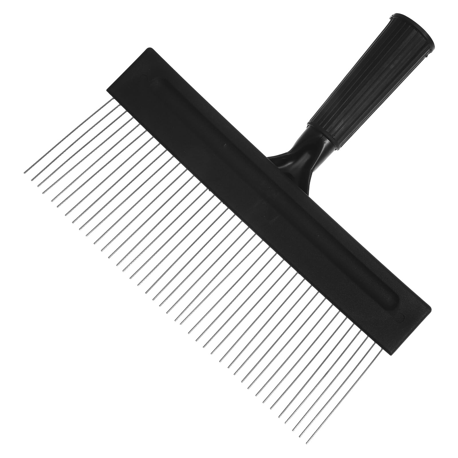 Yardenfun Peine de Acero Inoxidable para Textura de Paredes 20mm, Herramienta de Arte Texturizado para Yeso, Raspador para Pintar Patrones Decorativos, Uso DIY en Decoración Interior