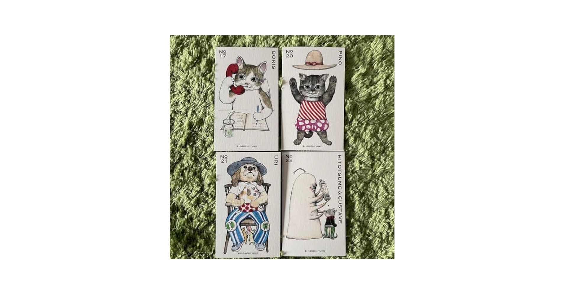 ヒグチユウコさん　ひとつめちゃんと雲　Mサイズ トレーナー　カード付き トレーナー ひとつめちゃんと雲 – ボリス雑貨店