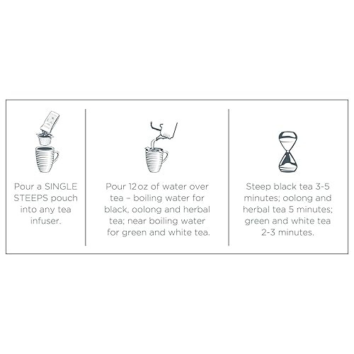 Miniatura 6 de Tea Forte - Muestras individuales de té de hojas sueltas, caja de té, surtido, 15 bolsas de una sola porción