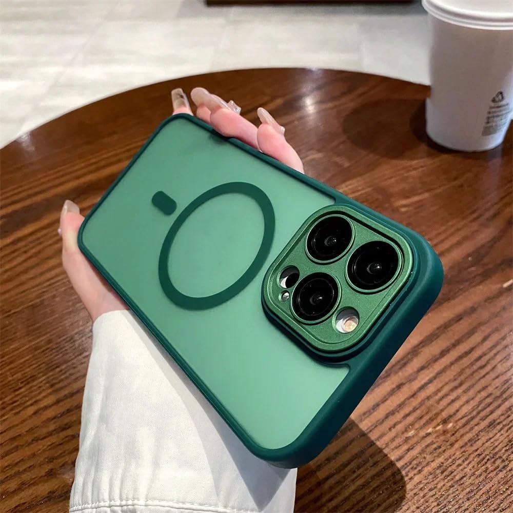 Coque iPhone 15 mat dorée antichoc avec film objectif intégrée