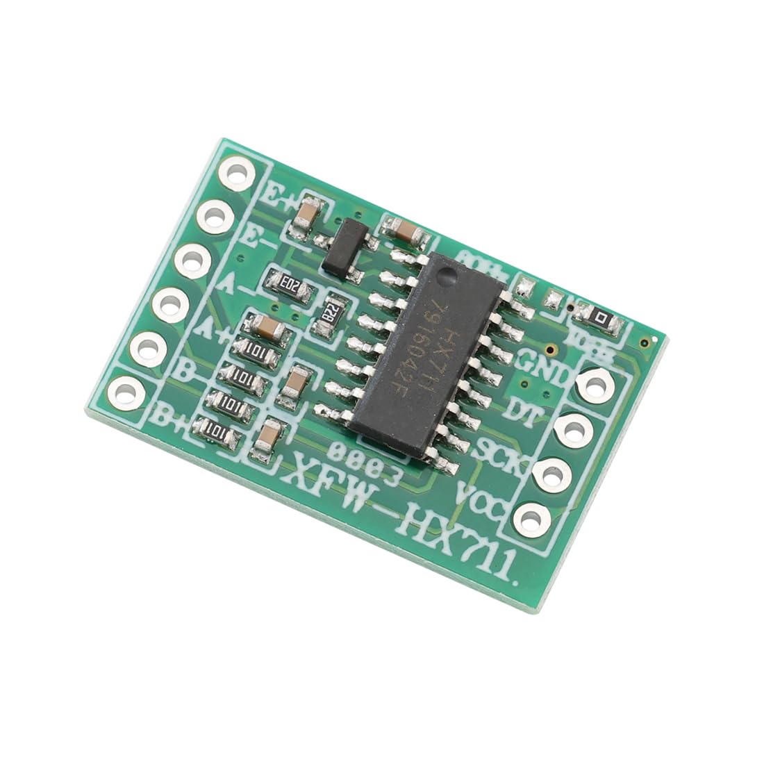 HX711 Modulo Amplificatore per Cella di Carico 24-Bit Precisione AD Modulo Sensore di Peso Convertitore Analogico-Digitale per Arduino (Confezione da 4)