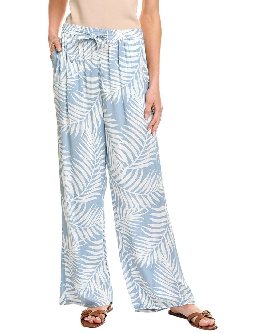 Vince Camuto womens Wide Leg Elastic Pants With Drawstring