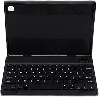 Fdit Wireless Keyboard Case, 3-in-1 Tablet Keyboard + Tablet Case + Tablet Holder Set, Bluetooth Keyboard PU Leather Case Tablet Accessories for TECLAST P20 for P20HD for M40 PRO
