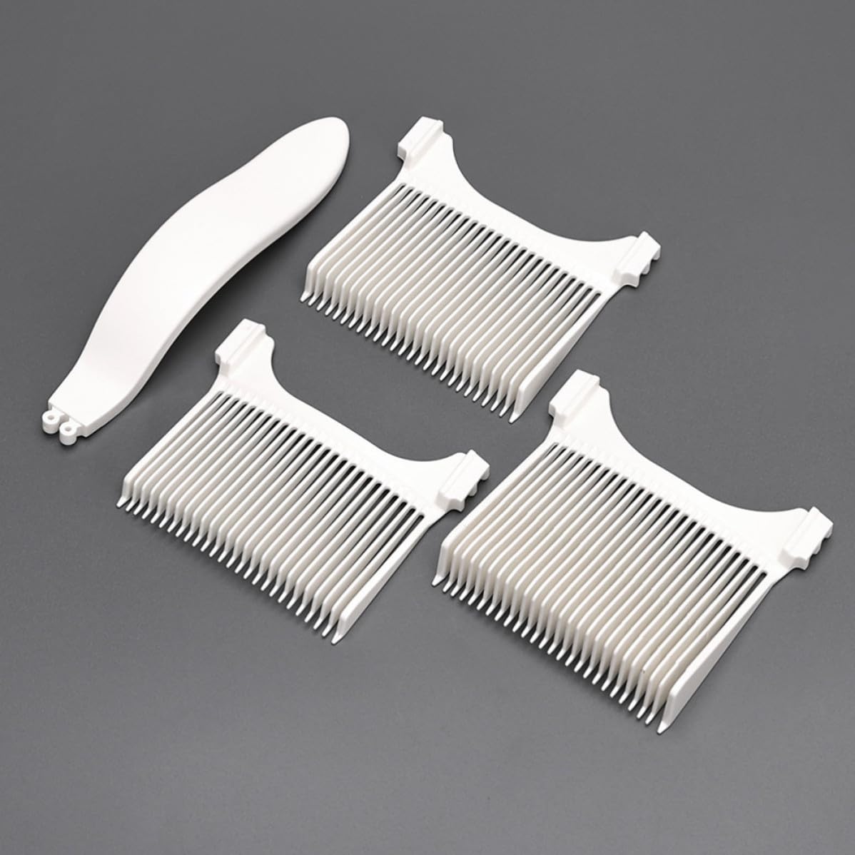 Juego de Peines Curvos para Cortar el Cabello, Herramienta de Corte Posicionador para Peluquería Masculina y Uso Doméstico, Diseño Ergonómico para Cortes Precisos y Estilización