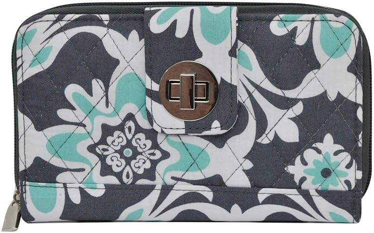 Quatre Vine NGIL Quilted Twist Lock Wallet