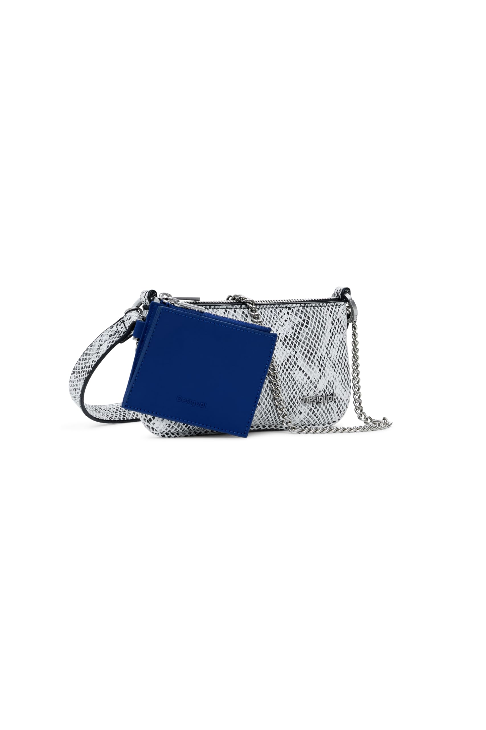 Desigual Leda Blue Snake Mone Mariona Crossbody Bag Tutti Fruti