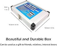 Vista 6 de 10Pcs Carbide Burrs Set 1/4" Shank, Double Cut Die Grinder Bits, Assorted Solid Tungsten Carbide Rotary Burr Set for Wood Carving Metal Working