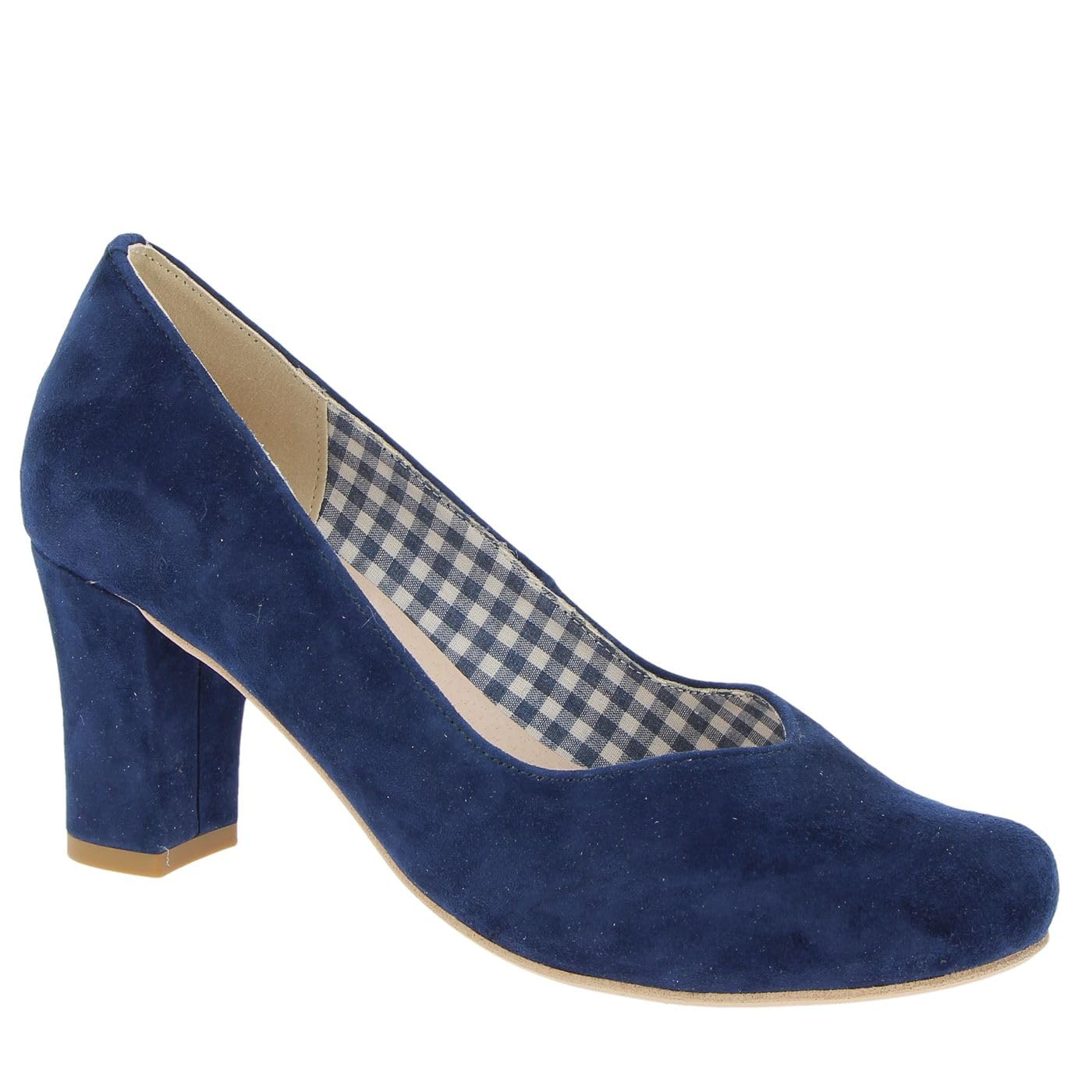 Hirschkogel Women's Damen Closed-Toe Pumps, d.Blau, 4 UK