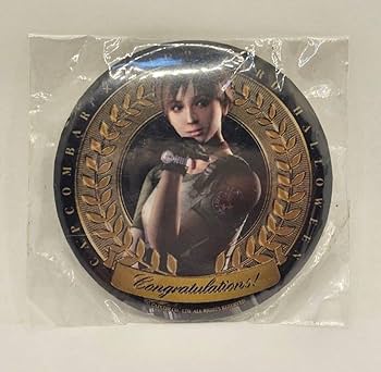 希少品 バイオハザード6 2012年 カプコンバー パセラ 缶バッジ