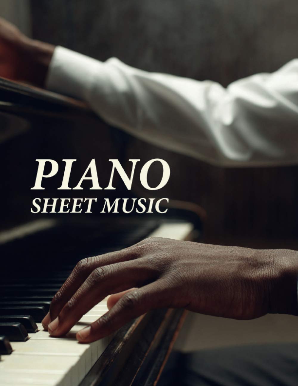Piano Sheet Music Notebook: Write your favorite songs or your own compositions, 120 pages, 8.5in x 11in