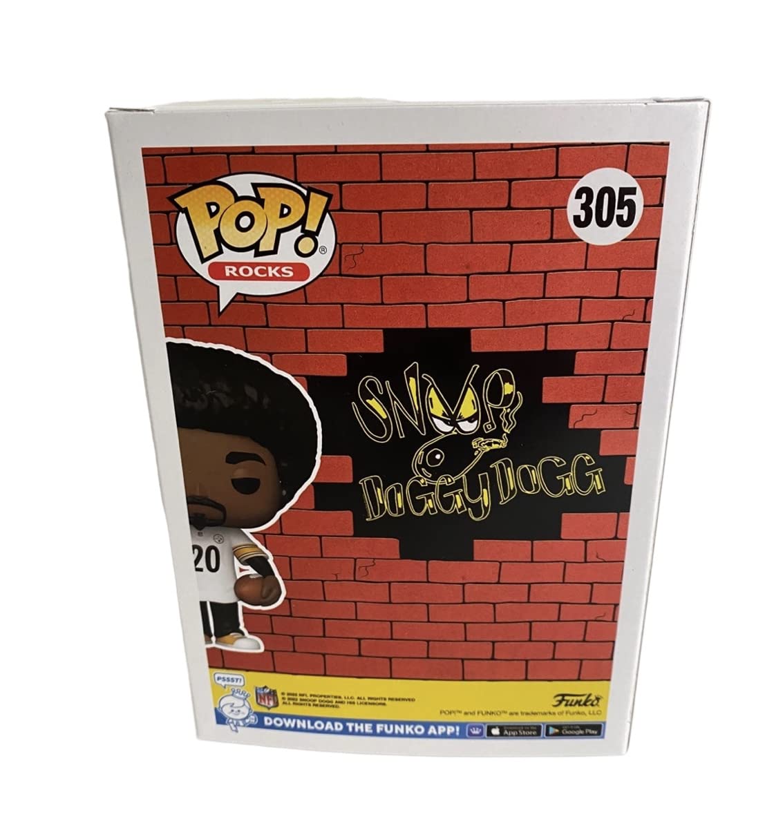 Amazon.com: Snoop Dogg White Steelers Jesrsey Exclusive Vinyl