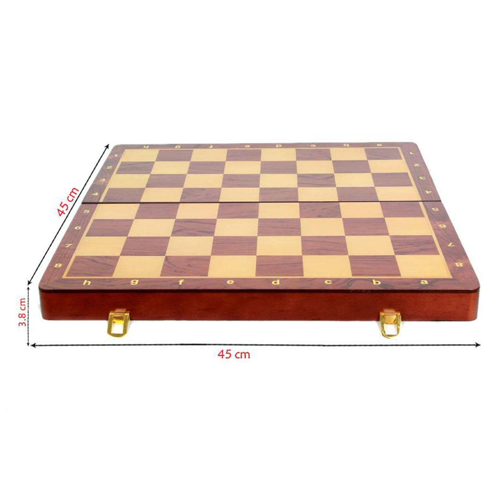 Amusez-Vous en intérieur comme en extérieur avec ce Jeu d'échecs Palissandre, livré avec Son Coffret de Rangement et sa Finition élégante. Un Jeu de société