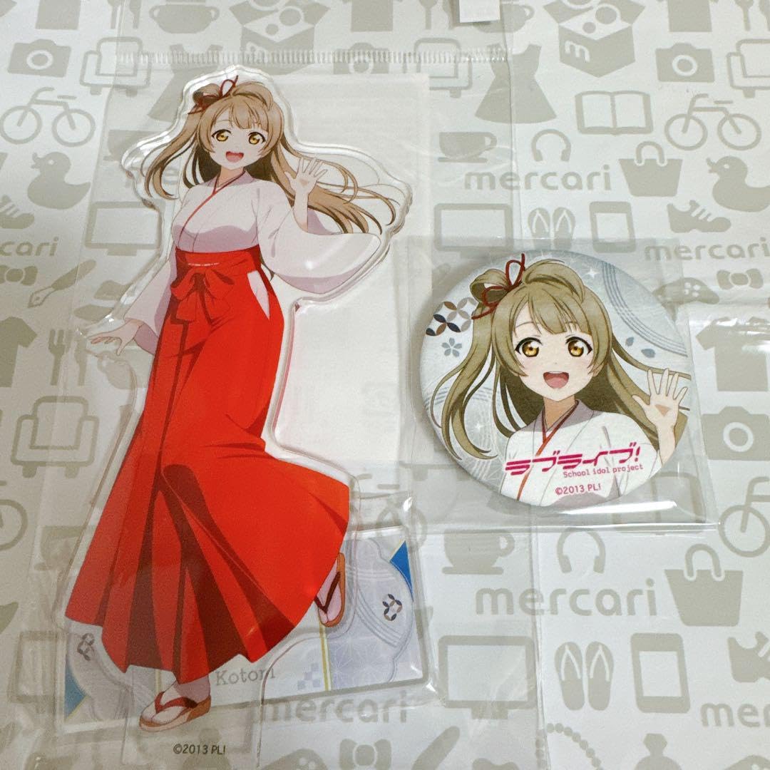 南ことり　缶バッジ ラブライブ！スクールアイドルフェスティバル2 MIRACLE LIVE! 缶