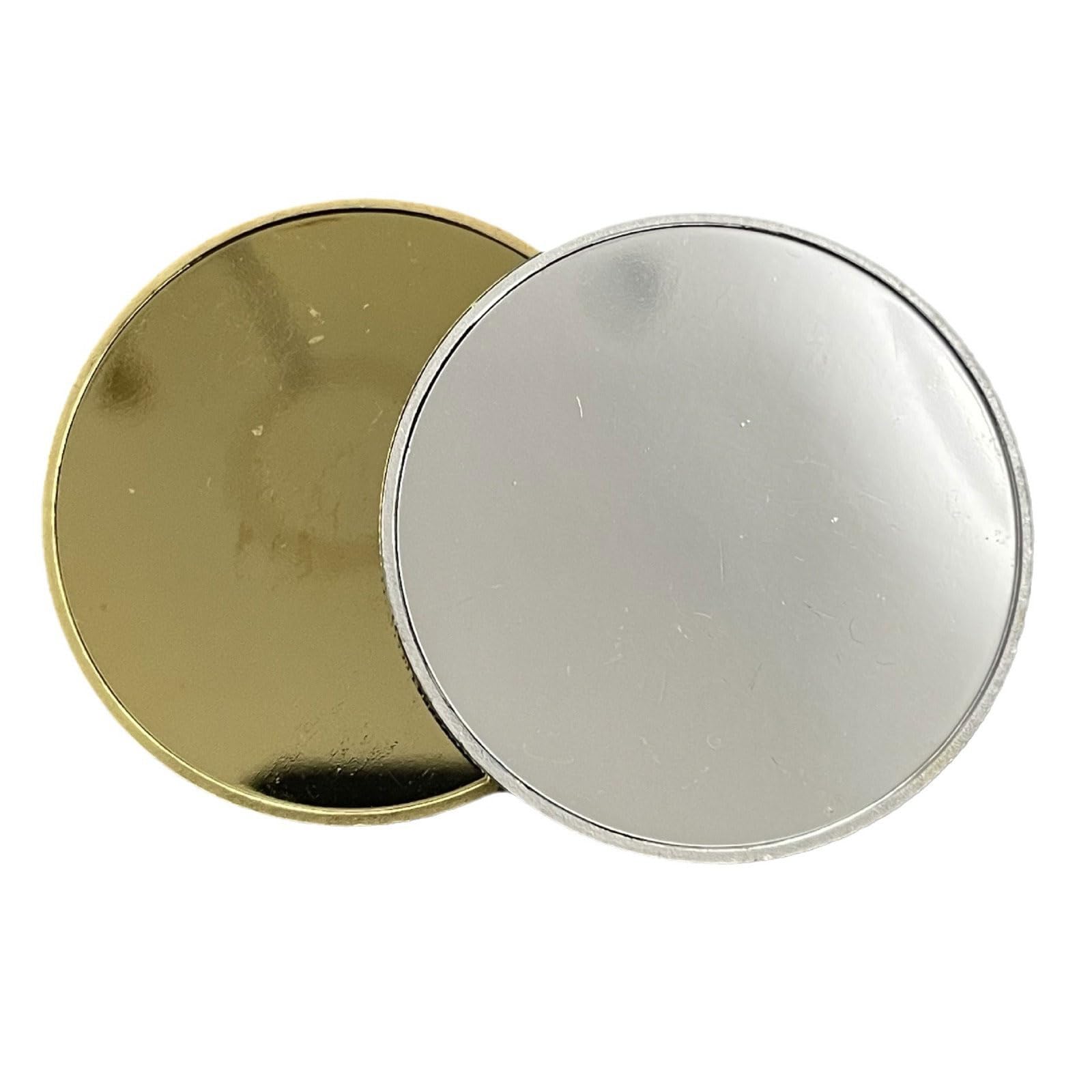 Amazon.co.jp: Zgehnao 10ピース クラフト 彫刻 ブランク コイン 鏡面仕上げ 真鍮 40mm コレクター用 ブランクバッジ  クリアケース付き : ホーム＆キッチン