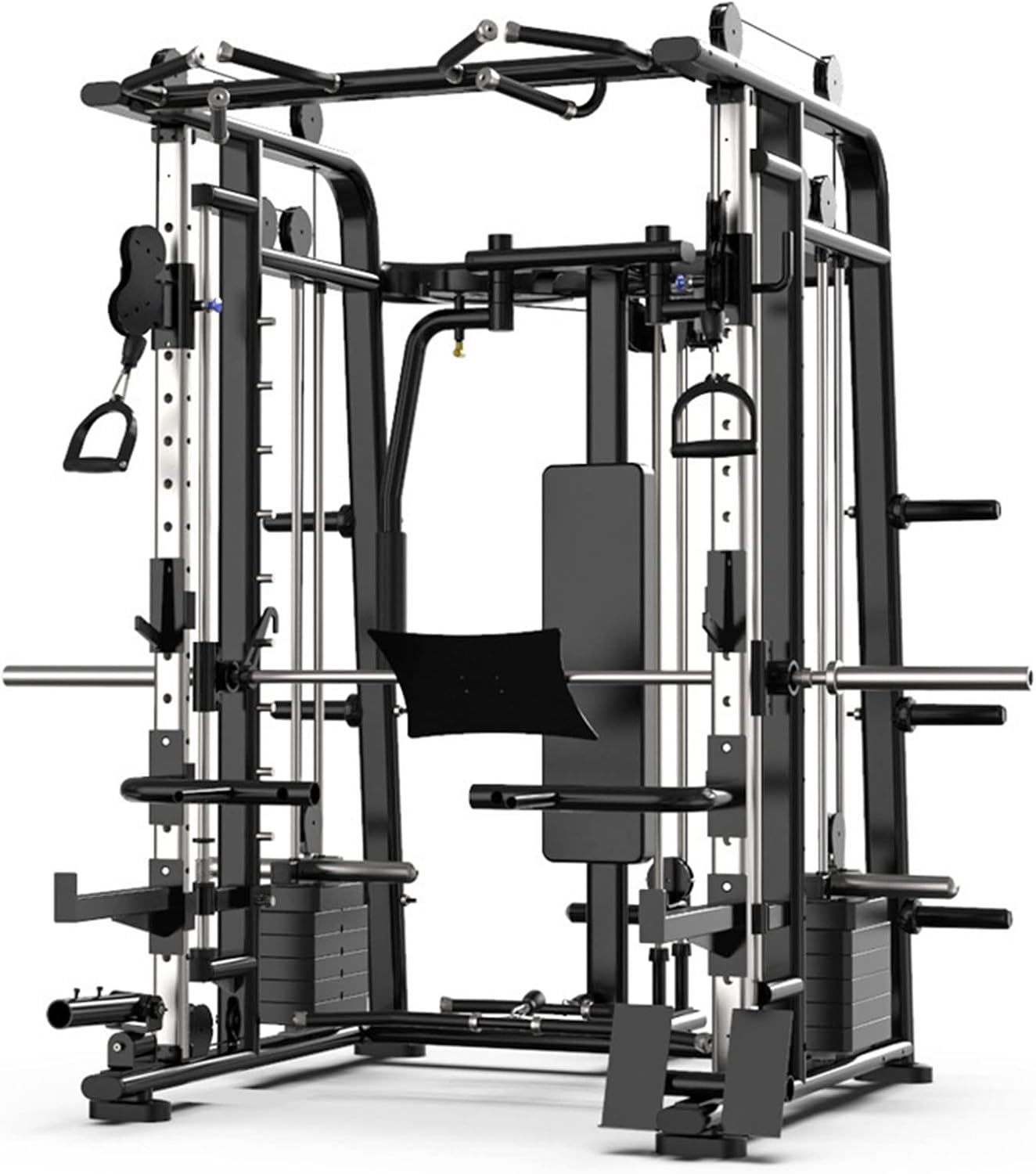 Machine Comprehensive Trainer Multi-Function Gantry Bench Press Squat Rack Home Commercial