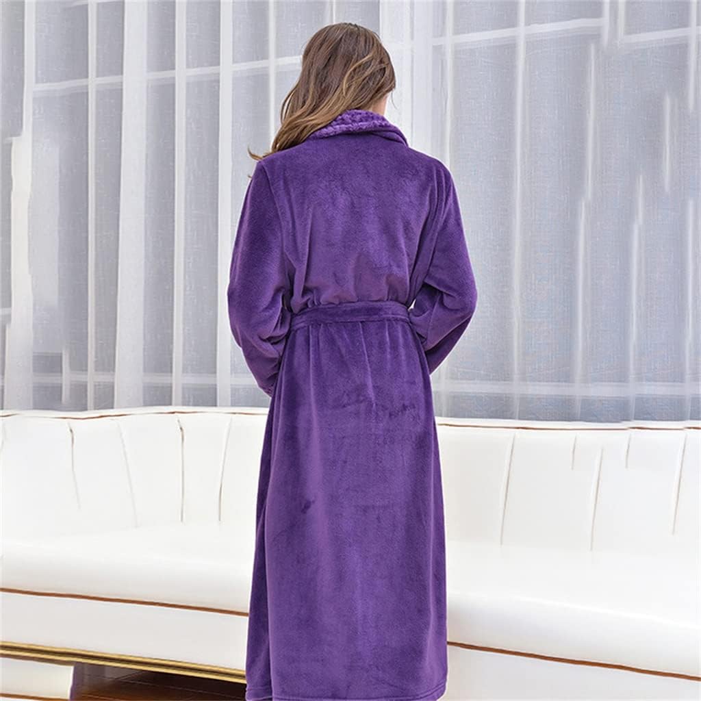 Couple Pajamas Autumn And Winter Facecloth Pajamas Warm Bathrobe Couple Thickened Men And Women Can Wear