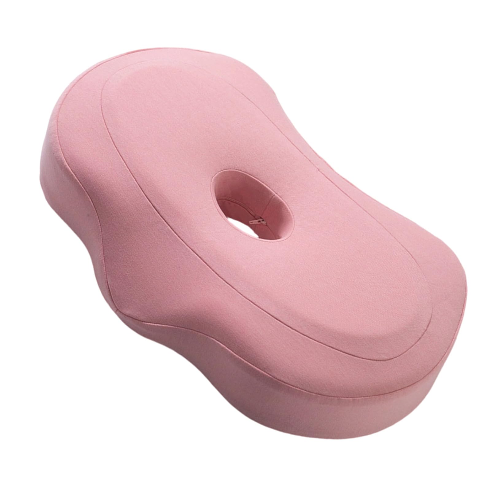 Piceioep Memory Foam Pillow Single-hole Ear Pillow for Side Sleepers Needing Ear Uncomfort Relief and Memory Foam