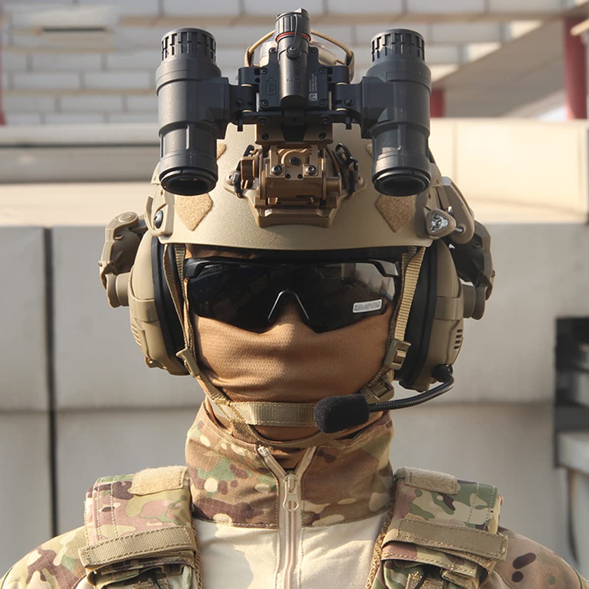 Amazon.co.jp: SeeboJK FAST ハイカット ヘルメット セット、Pvs