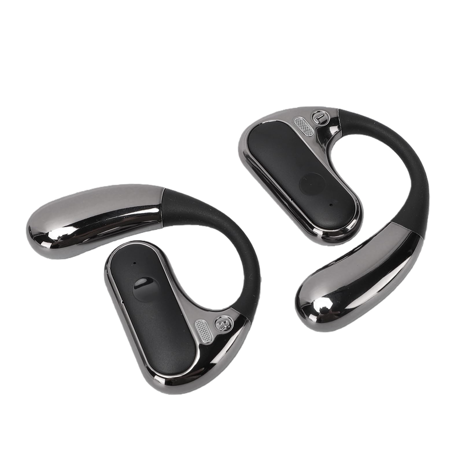 Auricolari per Traduzione AI Bluetooth 5.4 per Comunicazione Multilingue in Tempo Reale Ideale per Viaggiatori e Professionisti con un Design Aperto e Confortevole