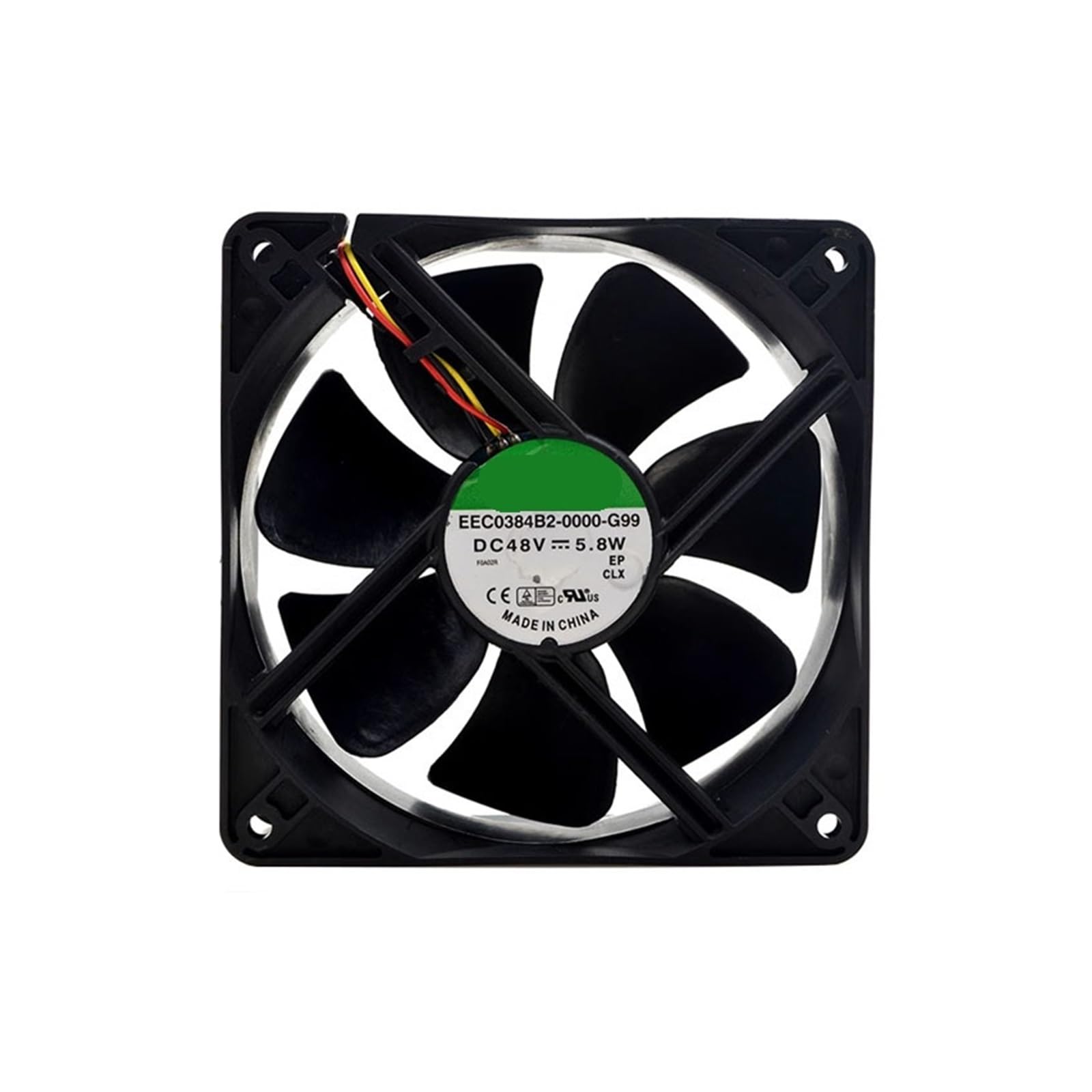 OKEWGHFL EEC0384B2-0000-G99 48V 5.8W 12038 120 * 120 * 38mm 12cm COOLING FAN RADIATOR