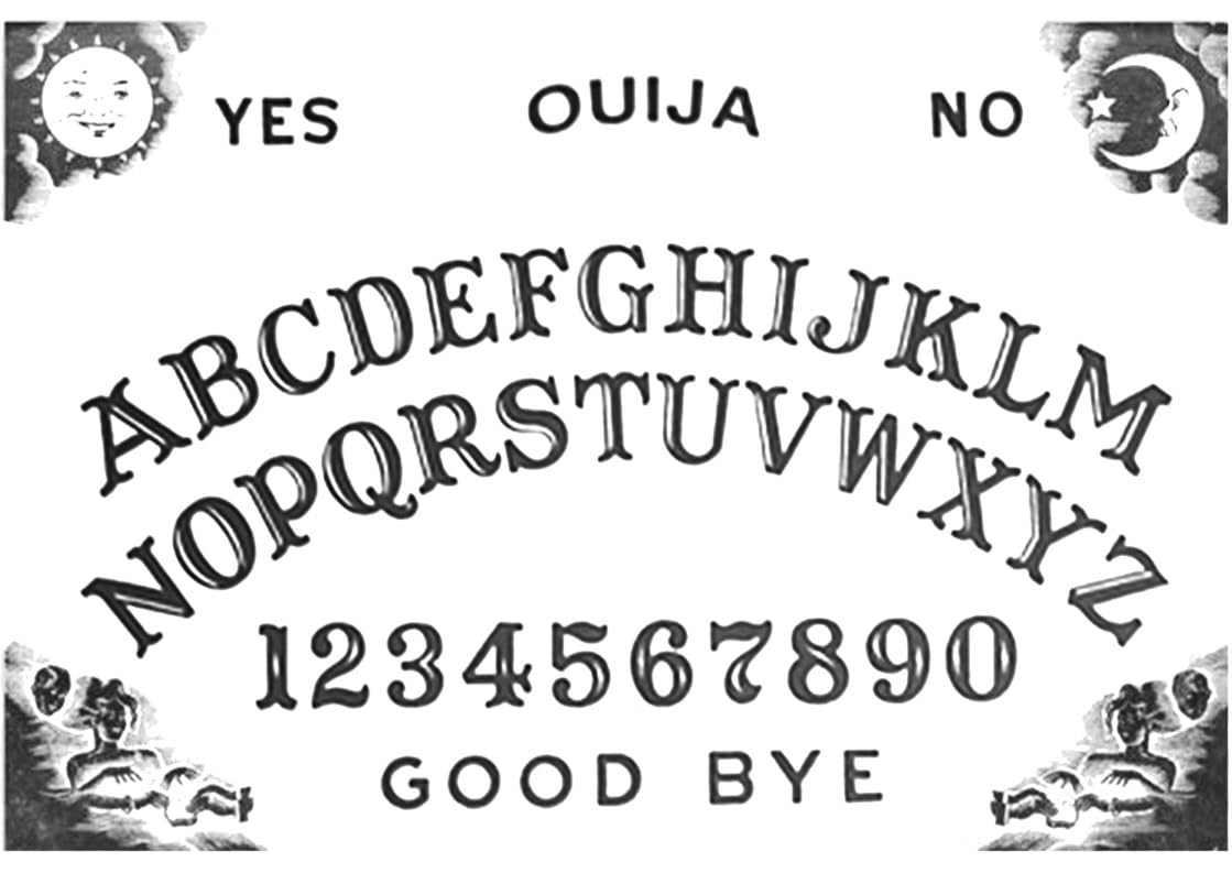 Ouija Board Halloween Temporary Tattoos, Place on the Chest, Look Real