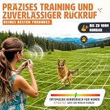 ENERO® Hundepfeife mit praktischem Umhängeband - Perfektes Hundezubehör mit genormter Frequenz - Ideal für Hundetraining - hörbar & weitreichend (Violett)