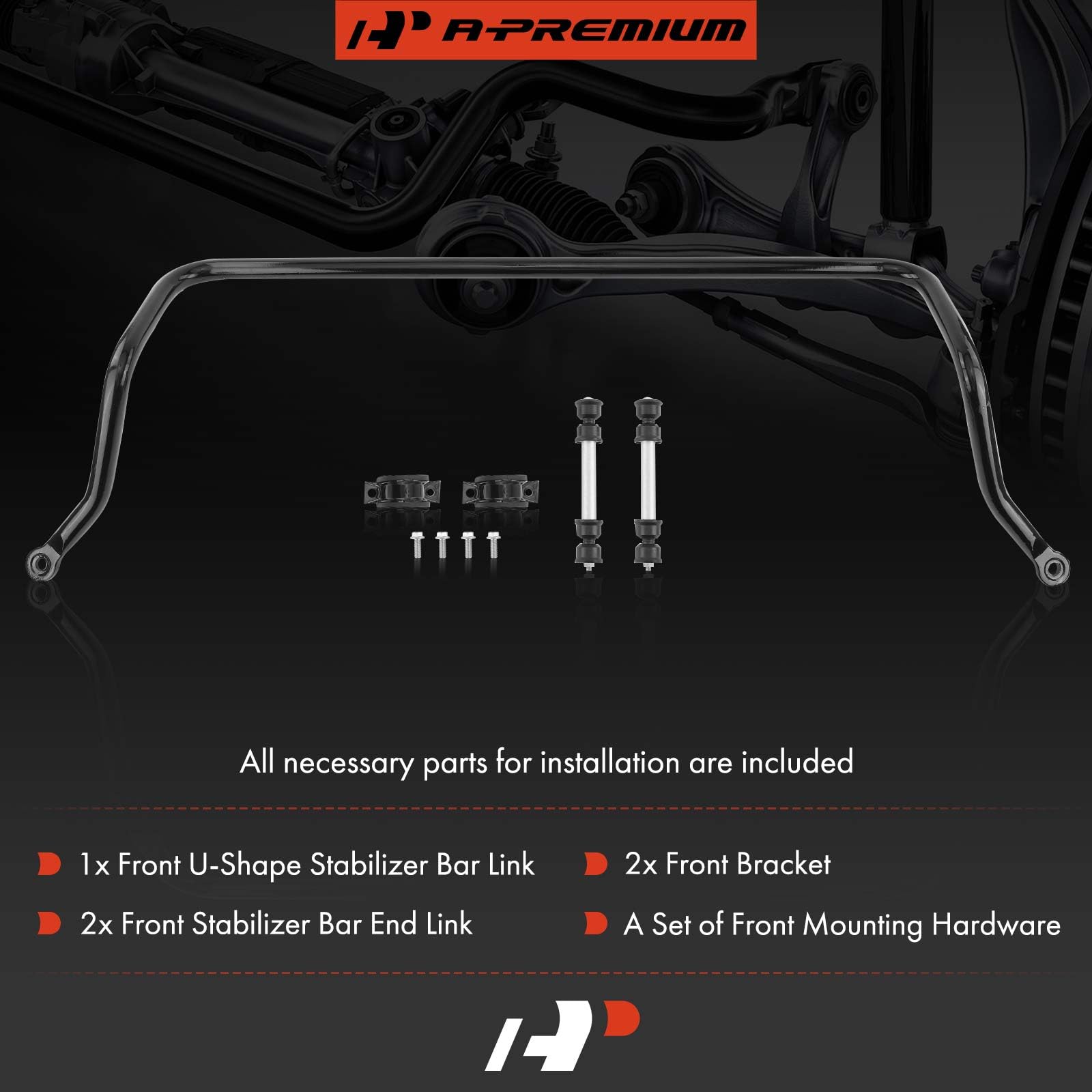 Kit De 2 Liens De Barre Stabilisatrice Avant Pour Chevrolet Silverado 1500 - Neuf