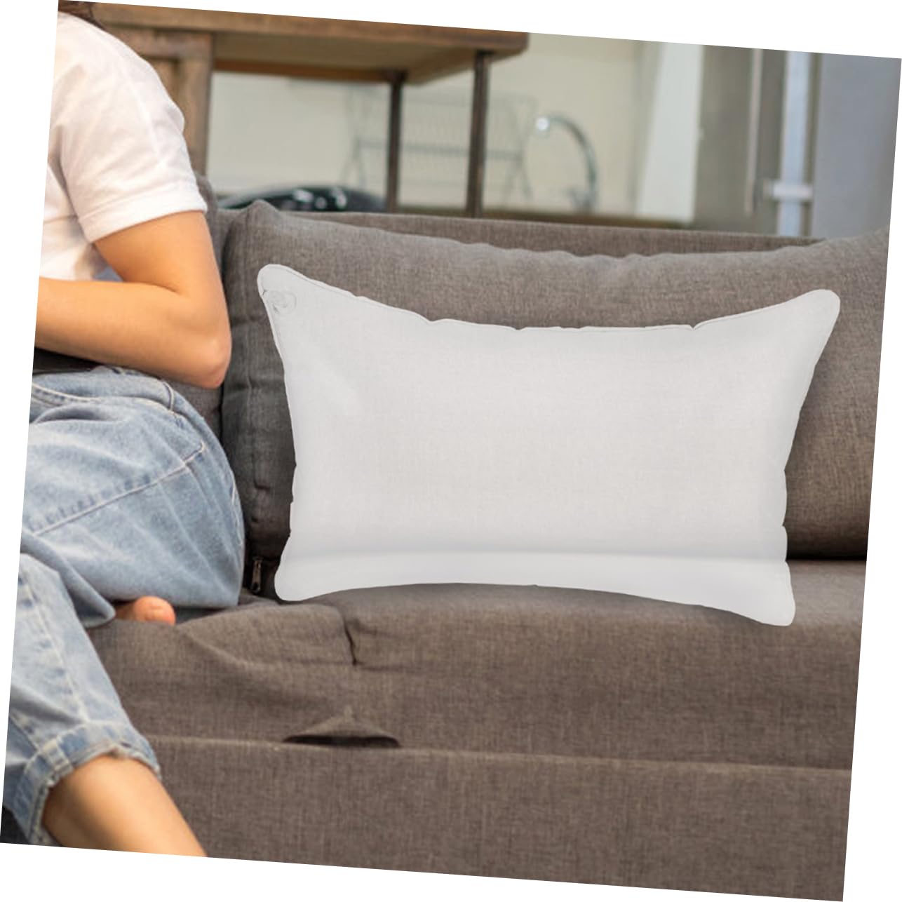 TOYANDONA 3 Stück Aufblasbares Campingkissen Transparente Kissenfüllung Tragbar für Outdoor Reisen und Schlafen Komfortables Kissen für Unterwegs