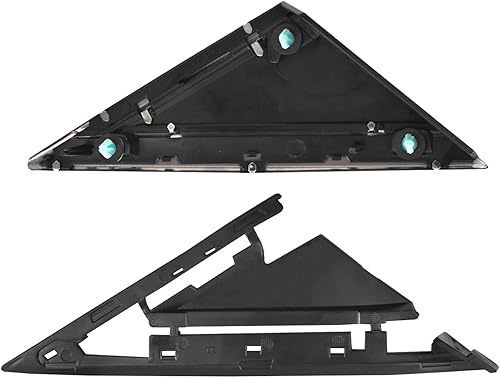 Miniatura 4 de CULMKARI Cubierta de bandera de espejo retrovisorpanel de ajuste triangular para Cadillac SRX 22774041 2010-2016 (lado delantero izquierdo del