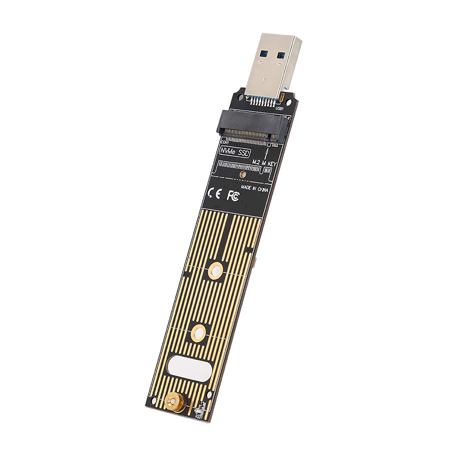 CSL - SSD Festplattengehäuse für M.2 Festplatten, USB 3.0 Case auf M.2
