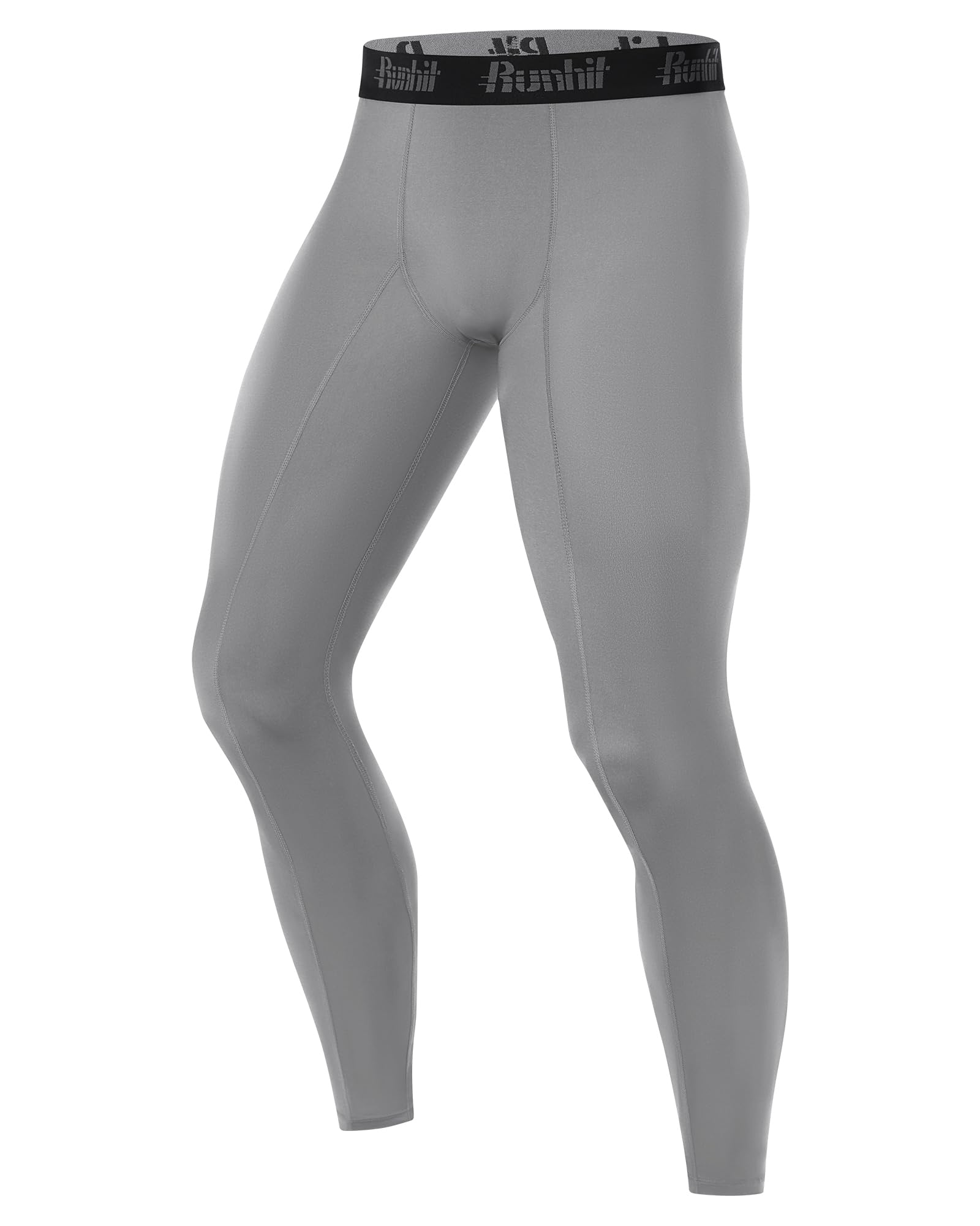 Runhit 1/3er Pack Kompressionshose Herren Lange Sport Leggings Tights Schnelltrocknende Trainingshose Sporthose Männer Atmungsaktiv Laufhose Funktionsunterwäsche für Fitness Joggen Gym