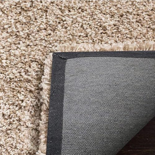 Image of F & B RUGS ; SUPERIOR QUALITY PRODUCTS Firoz and Brothers Handwoven Super Soft Indoor Modern Shag Microfibre Silky Fluffy Smooth 12x18 feet Black