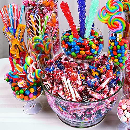 Mini Swirl Pop Rainbow Suckers (38 Individually Wrapped Lollipops) Party Candy #TOP4