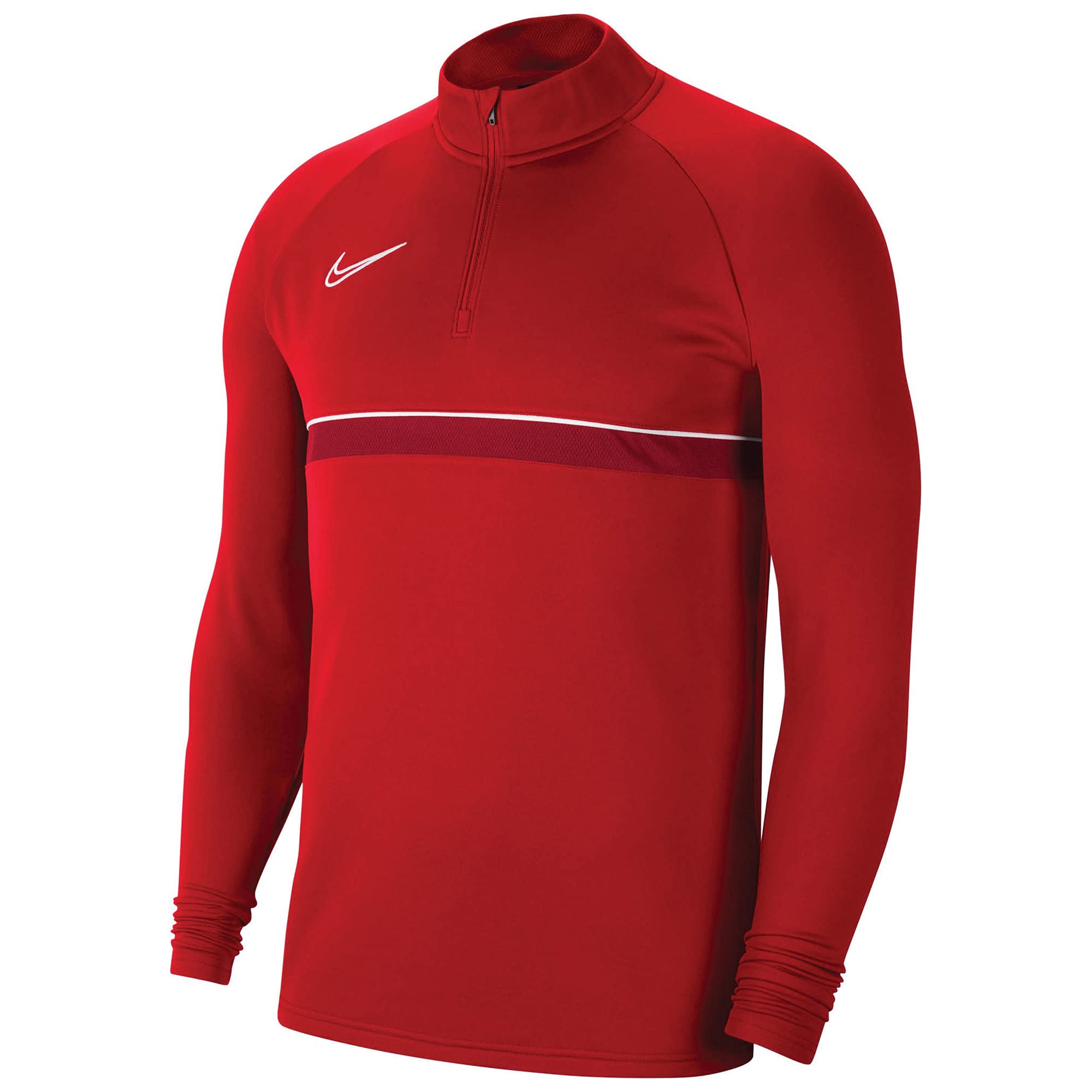 NIKE Men's Dri-fit Academy 21 Sweatshirt, Red White, XXL UK
