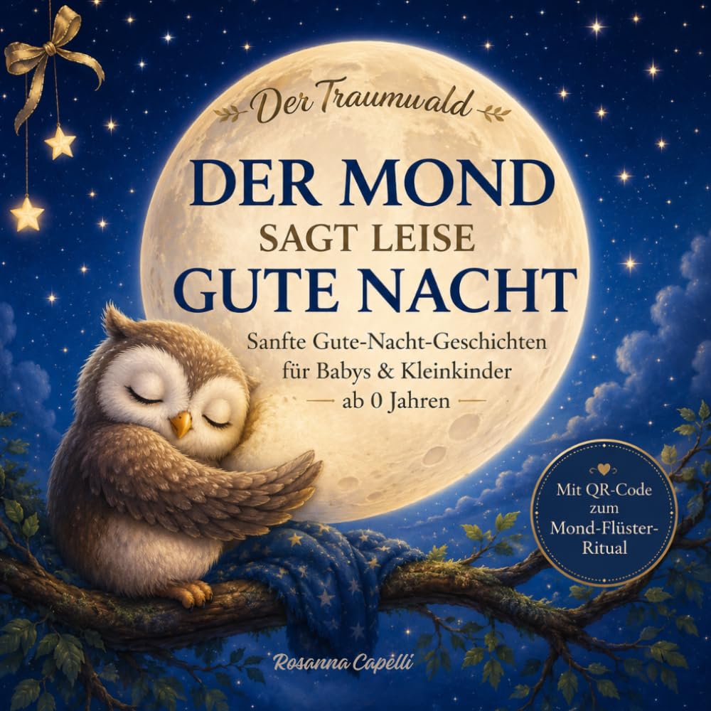 Der Traumwald: Der Mond sagt leise Gute Nacht: Sanfte Gute-Nacht-Geschichten für Baby &Kleinkinder ab 0 Jahre