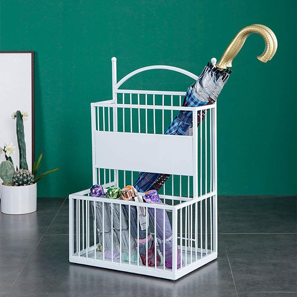 Porte-parapluie d'intérieur facile à déplacer pour hall d'entrée résidentiel