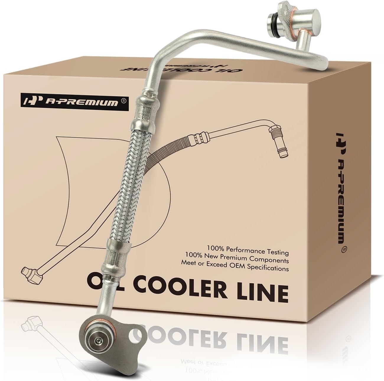 A-Premium Turbocharger Oil Feed Line Inlet for BMW 2 3 4 5 Series X1 X3 X4 X5