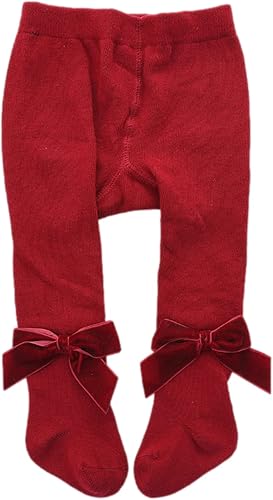 MBMSHEGH Newborn Baby Girls Cotton Tights Princess Bowknet Pantyhose Baby Spring