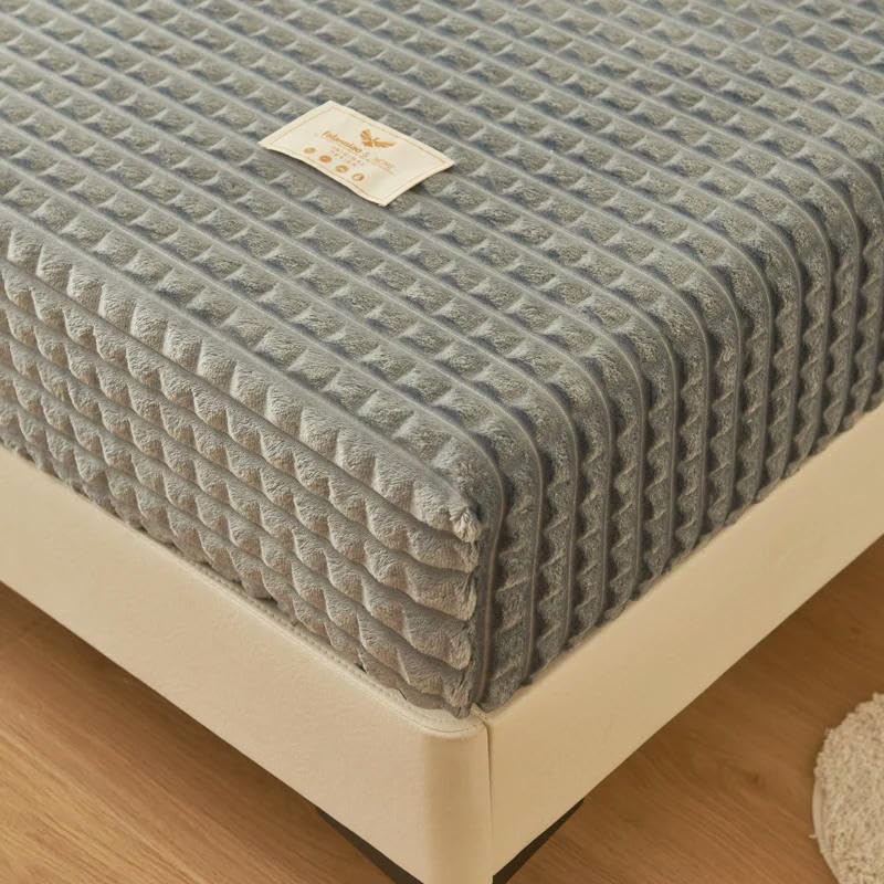 Colchón Topper mlik sábana de Terciopelo