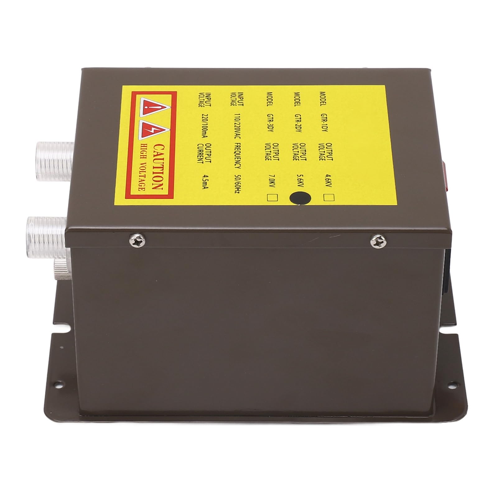 KIMISS Generador de Voltaje de Barra de Aire Ionizante 5.6kV - Ionizador Antiestático de Doble Salida para Eliminación Estática (EU Enchufe 220-240V, 20-55 ℃, predeterminado 42)