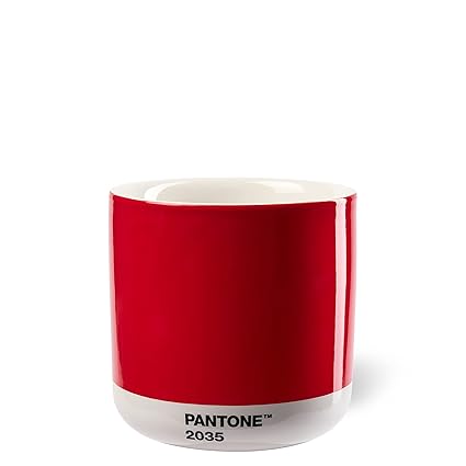Copenhagen design Pantone Latte Thermo Cup, 220ml, Red, one Size
