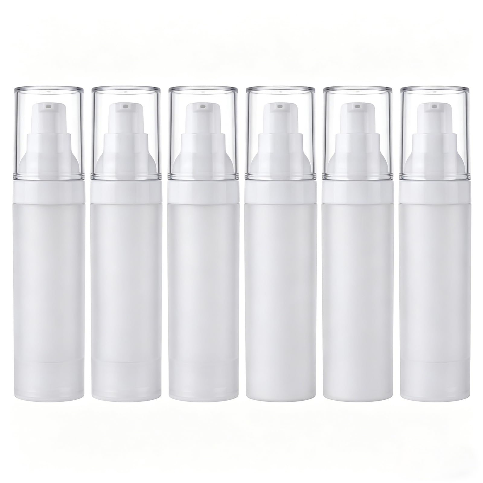Botellas sin aire de 50 ml para cosméticos, perfectas para llevar tu maquillaje de viaje